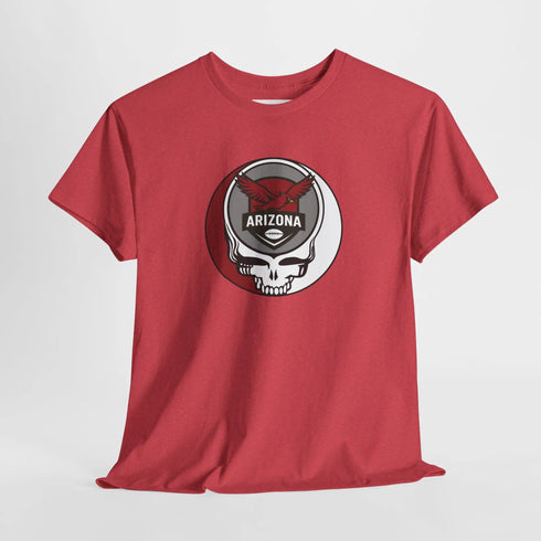 Grateful Dead - Arizona Cardinals Grateful Dead Steal Your Face T-Shirt - NFL - StealieShop